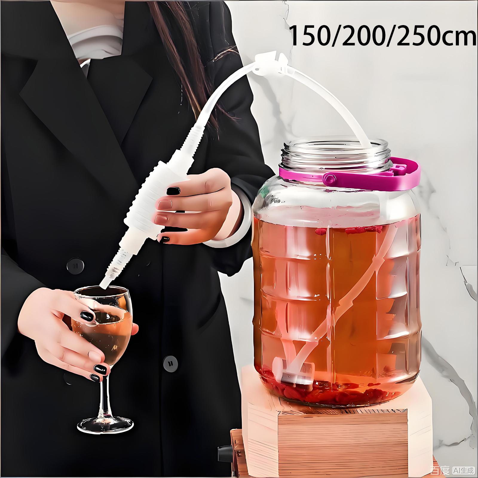 컴팩트 양조용 사이펀 펌프 호스 다용도 와인 제조 용품 - Wine Beer Making Supplies 리뷰 및 가격