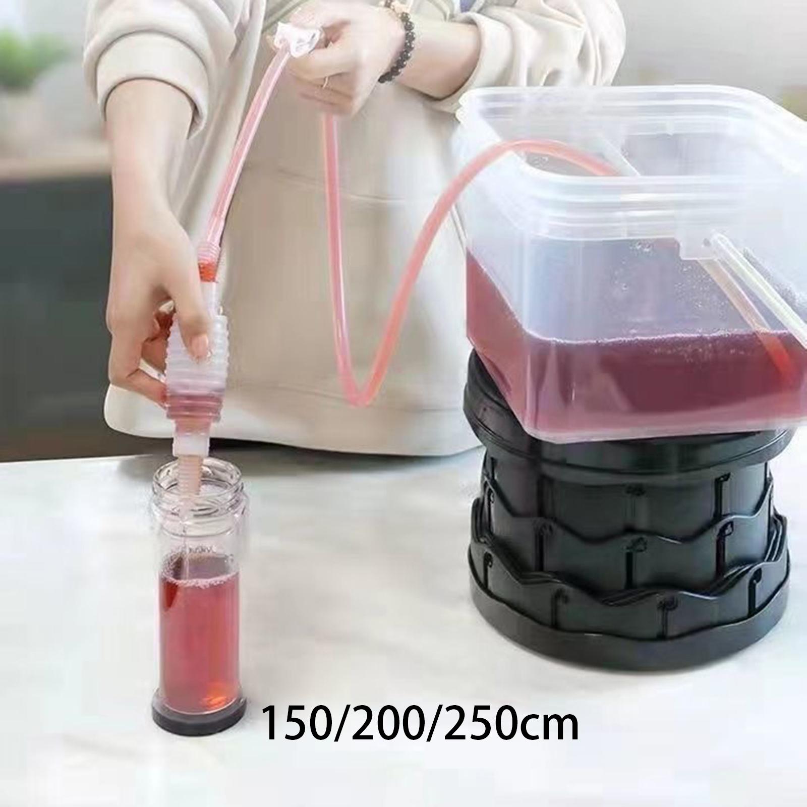 컴팩트 양조용 사이펀 펌프 호스 다용도 와인 제조 용품 - Wine Beer Making Supplies 리뷰 및 가격