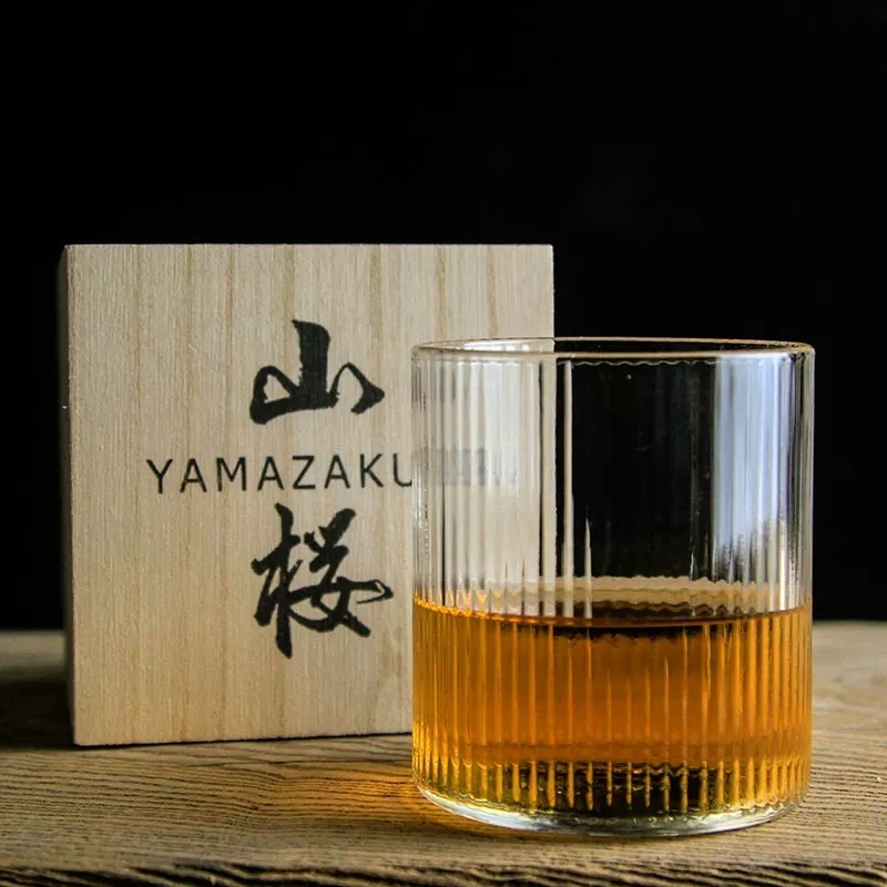일본 스타일 디자인 감각의 물결무늬 스템리스 와인잔,  - Whisky Beer And Wine 리뷰 및 가격